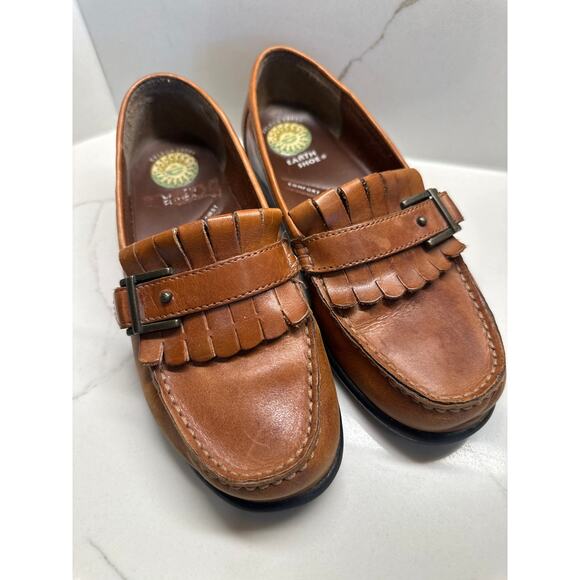 Brown Leather Loafers - Picture 1 of 11